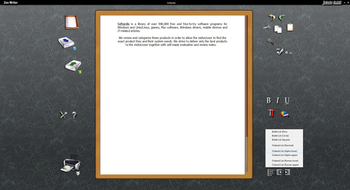 Zen Writer screenshot 2