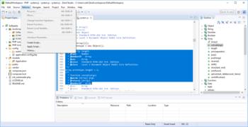 Zend Studio screenshot 4