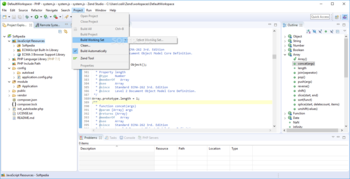 Zend Studio screenshot 7