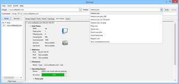 Zenmap screenshot 6