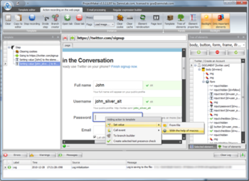 ZennoPoster screenshot
