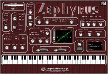 Zephyrus VSTi screenshot