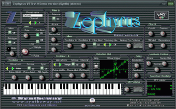 Zephyrus VSTi screenshot