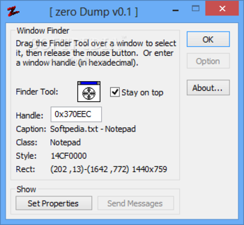 zero Dump screenshot