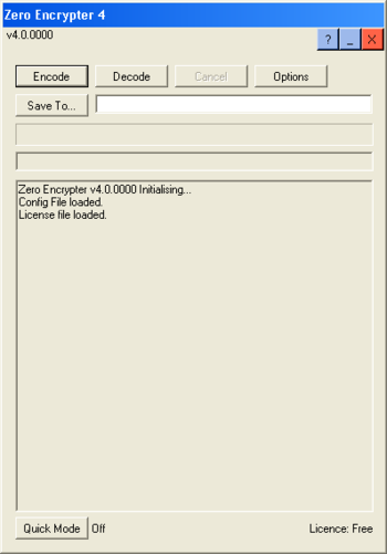 Zero Encrypter screenshot 2