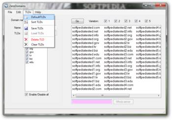 ZeroDomains screenshot 3