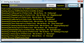 ZetaTag Auto-Renamer screenshot 2