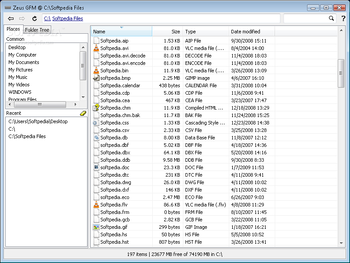 Zeus GFM screenshot