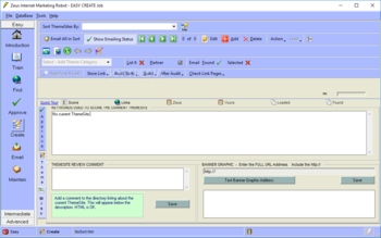 Zeus Internet Marketing Robot screenshot 5