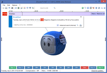 ZGuideTV.NET screenshot