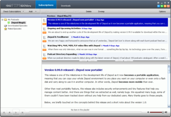 Ziepod screenshot 2