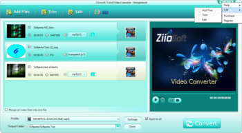 Ziiosoft Total Video Converter screenshot 3