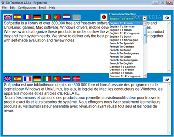 ZikiTranslator screenshot