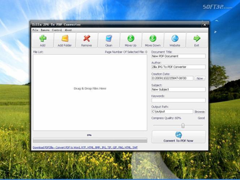 Zilla JPG To PDF Converter screenshot 3