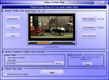 Zillaftp Video Cutter Max screenshot
