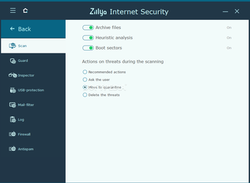 Zillya! Internet Security screenshot 16