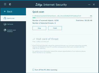 Zillya! Internet Security screenshot 2