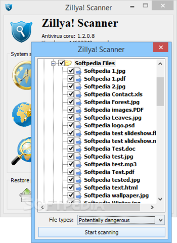 Zillya! Scanner screenshot 2