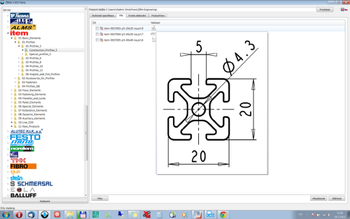 Zima-cad-parts screenshot