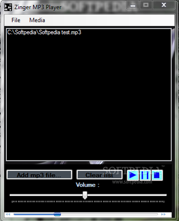 Zinger MP3 Player screenshot