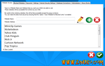 Zinoko Web Browser for Children screenshot 2