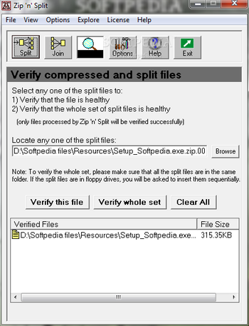 Zip 'n' Split screenshot 4