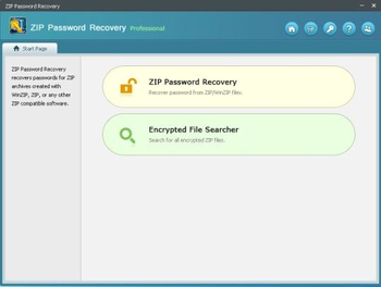 ZIP Password Recovery Professional screenshot 2