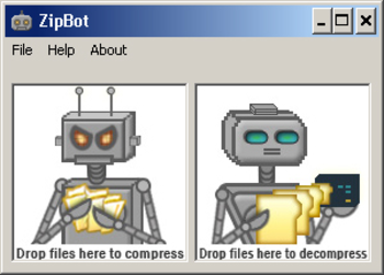 ZipBot screenshot
