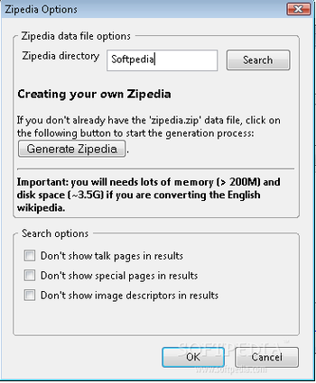Zipedia screenshot