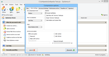 ZipGenius Suite screenshot 3