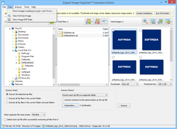 Zipped Image Organizer screenshot 2