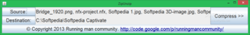 ZipUnzip screenshot