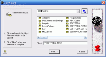 ZipWiz 2005 screenshot 2