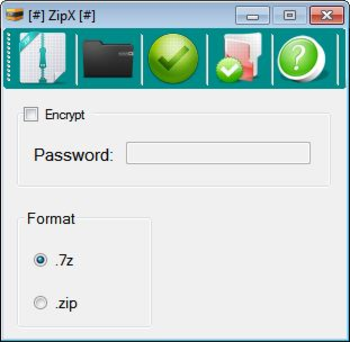 ZipX screenshot