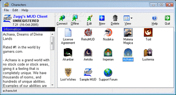 zMUD screenshot