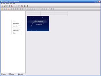 zNote screenshot
