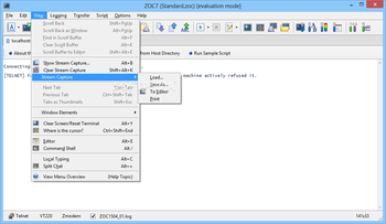 ZOC Terminal screenshot 2