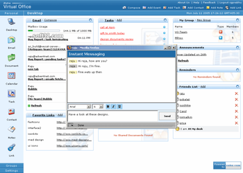 Zoho Virtual Office screenshot
