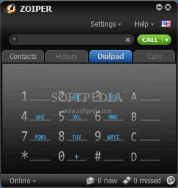 Zoiper screenshot 2