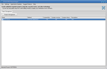 ZOLA MSI Repackager screenshot