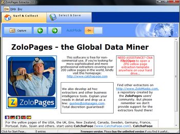 ZoloPages Extractor screenshot
