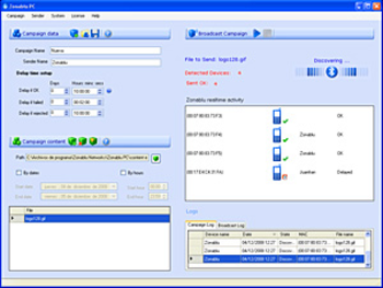 Zonablu PC Bluetooth Marketing Software screenshot 2