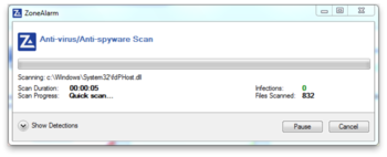 ZoneAlarm Antivirus screenshot 3