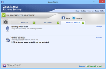 ZoneAlarm Extreme Security screenshot 9