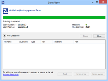 ZoneAlarm Free Antivirus + Firewall screenshot 3