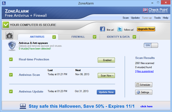 ZoneAlarm Free Antivirus + Firewall screenshot 4