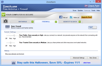 ZoneAlarm Free Antivirus + Firewall screenshot 9