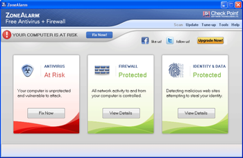 ZoneAlarm Free Antivirus + Firewall screenshot 2