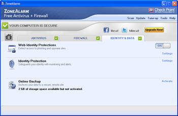 ZoneAlarm Free Antivirus + Firewall screenshot 7