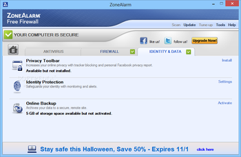 ZoneAlarm Free Firewall screenshot 5